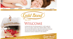Desktop Screenshot of goldbondmattress.com